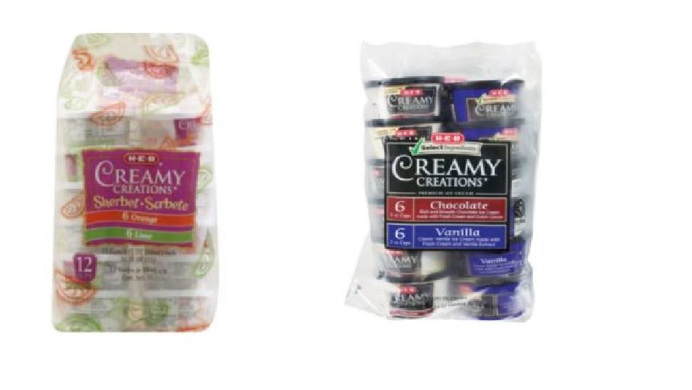 Creamy Creations affected by H-E-B recall 