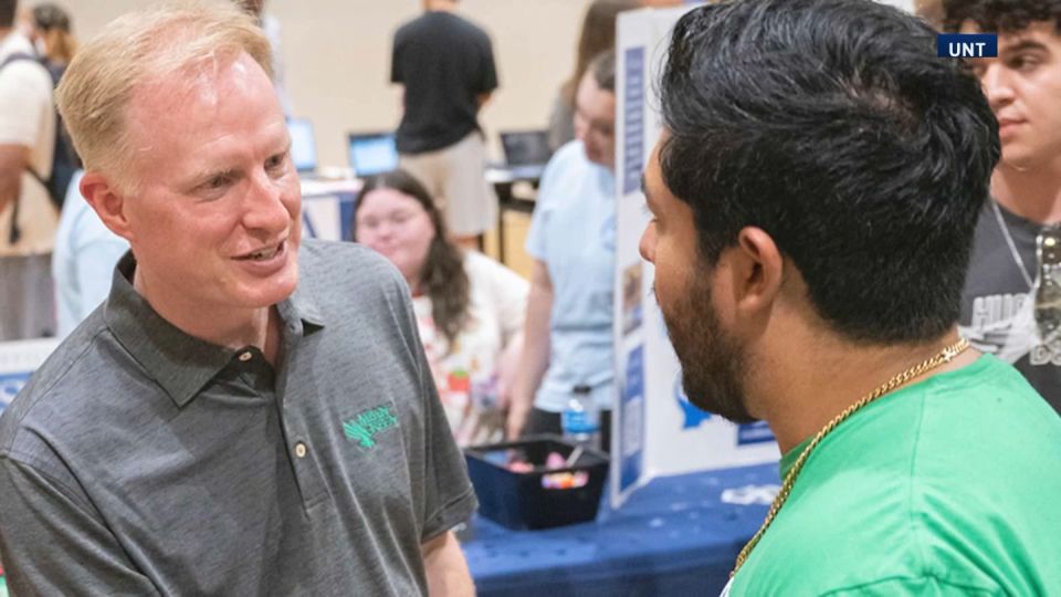 UNT's new president looking forward