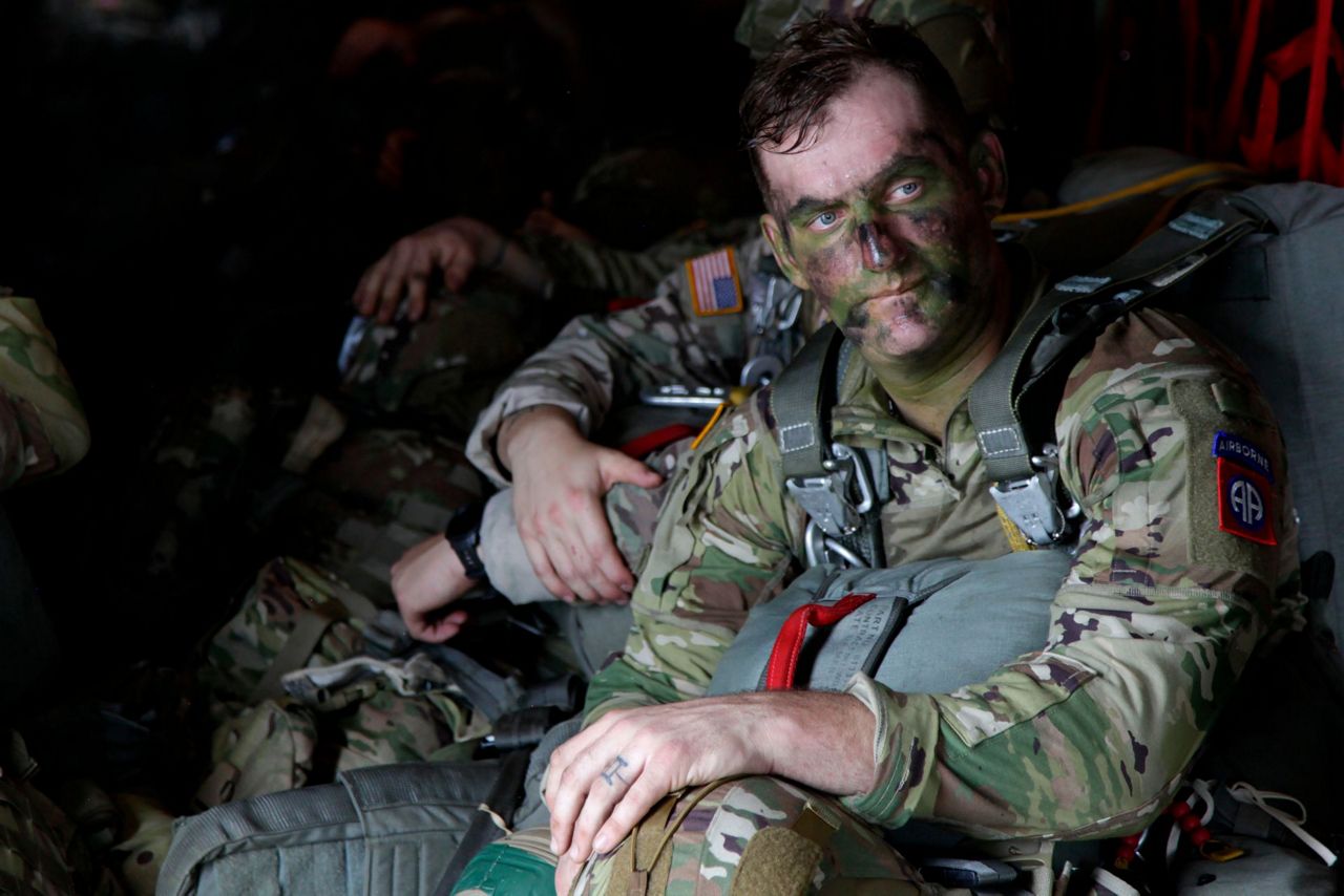 Paratrooper exercise is all about preparation and the jump