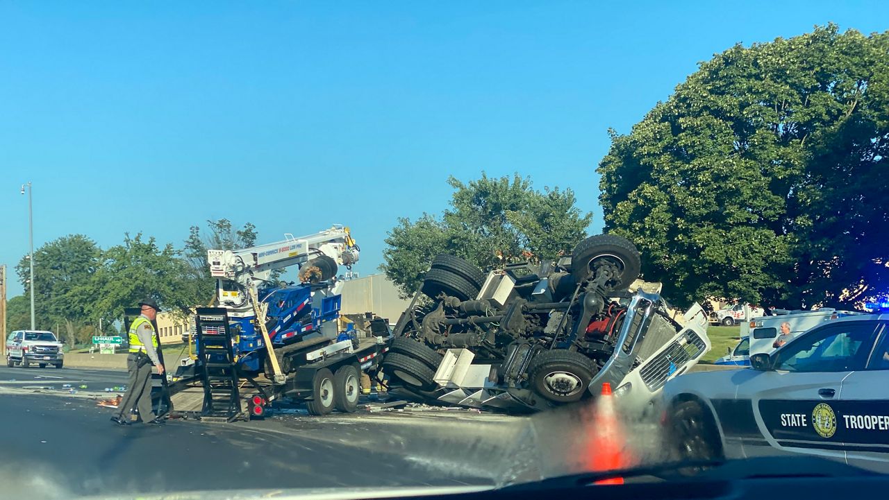 85 sb wreck