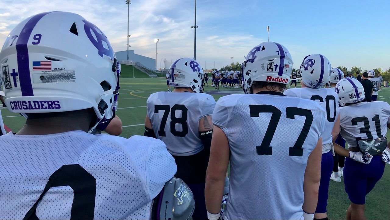 Holy Cross Football Prepares To Face Colgate This Saturday