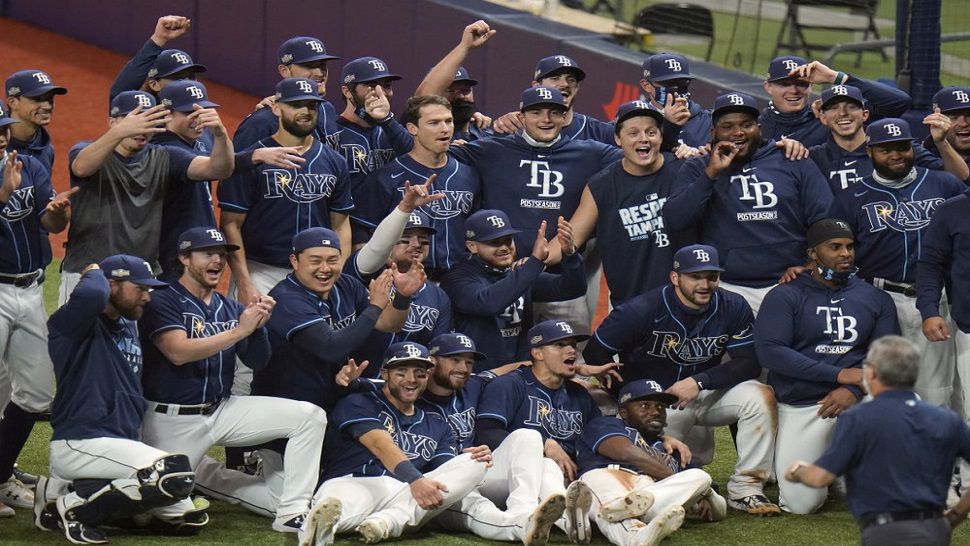 Tampa Bay Rays - Blue skies, blue jerseys.