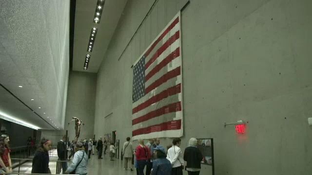Museo del 9/11 exhibe la bandera nacional