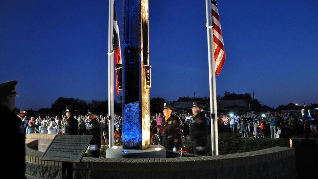 Hundreds of Texas towns and cities received artifacts from the World Trade Cente