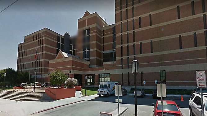 The Bexar County Adult Detention Center appears in this undated image. (Google Maps)