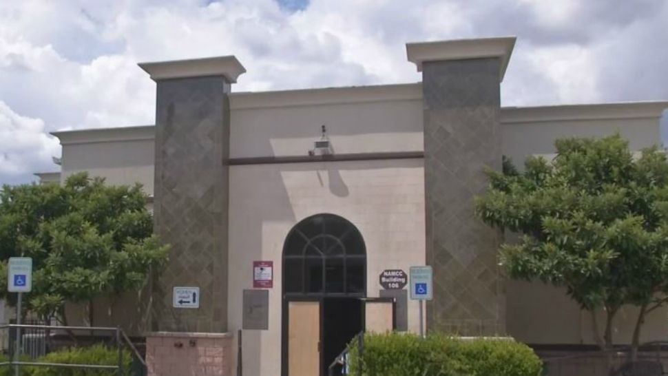 Front of the North Austin Muslim Community Center. (Spectrum News/File)