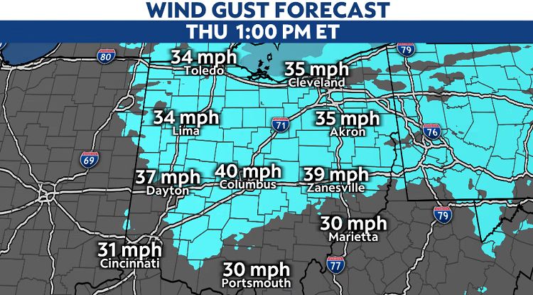 Overnight storms leave flooding, power outages in Ohio