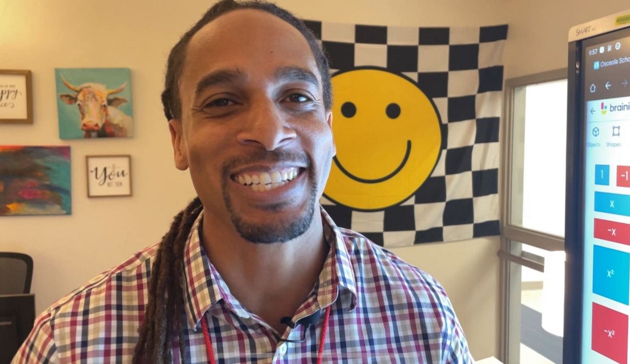 Teaching is a second career for Kevin Dickerson who spent 20 years in the mental health field. Now he wants to make a positive impact on students. (Spectrum News 13) 