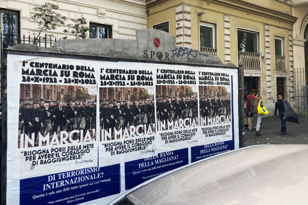 Italy's fascist past under scrutiny a century after putsch
