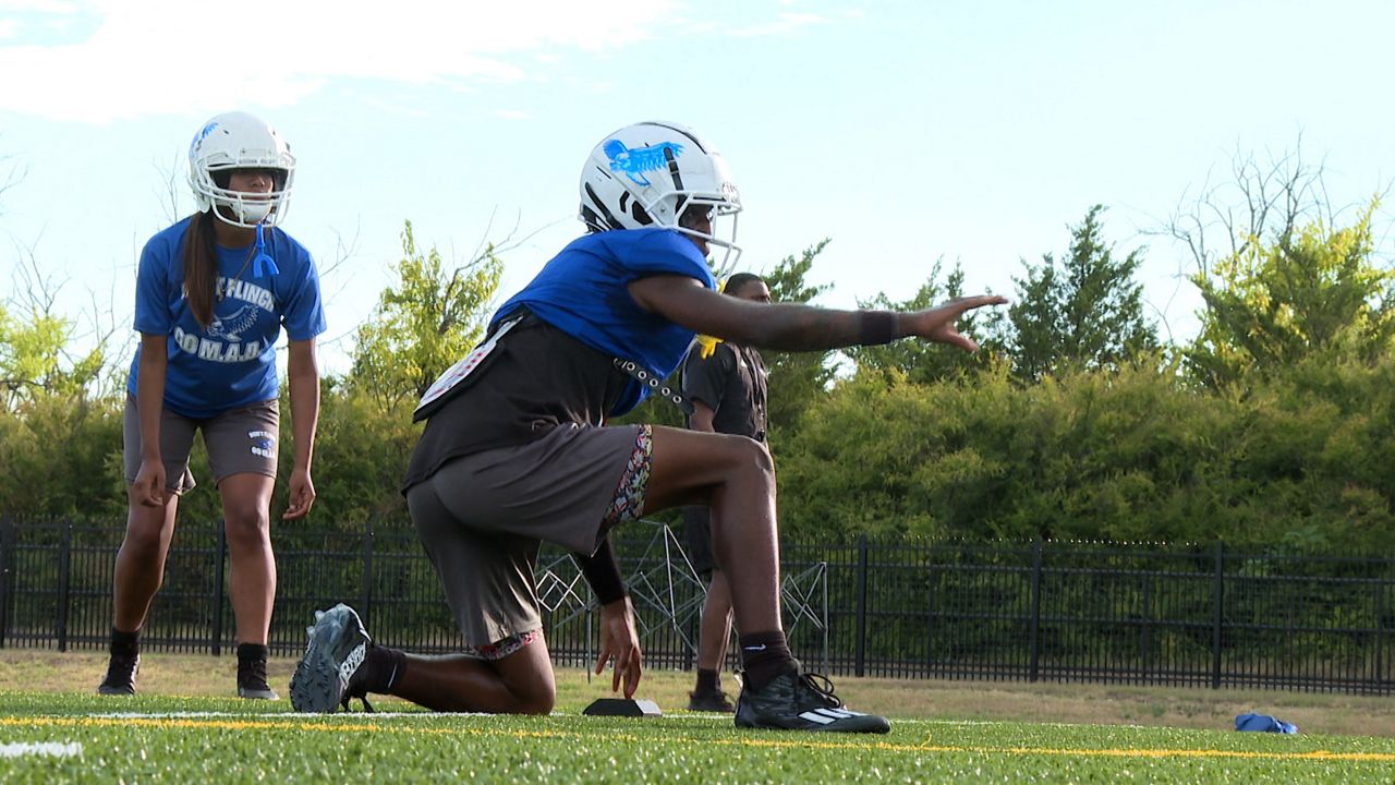 Female kicker for Wilmer-Hutchins football team making most of opportunity