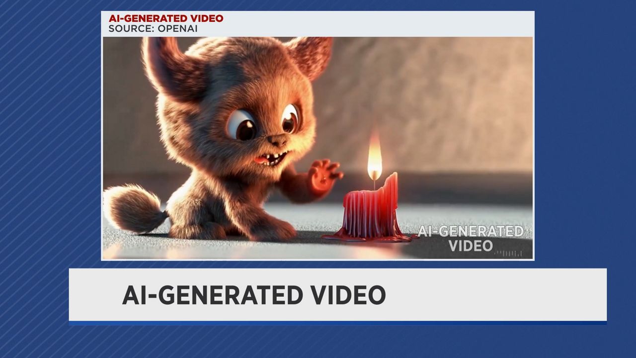 OpenAI's Sora created this image from a text prompt. (OpenAI)
