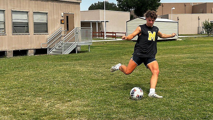 Mitchell High School senior AJ Misemer says he always knew that he would end up playing soccer. (Spectrum News)