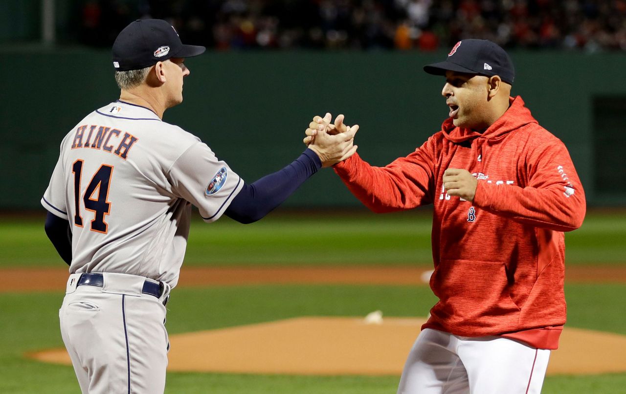 Red Sox manager Alex Cora ejected from Game 1 of ALCS