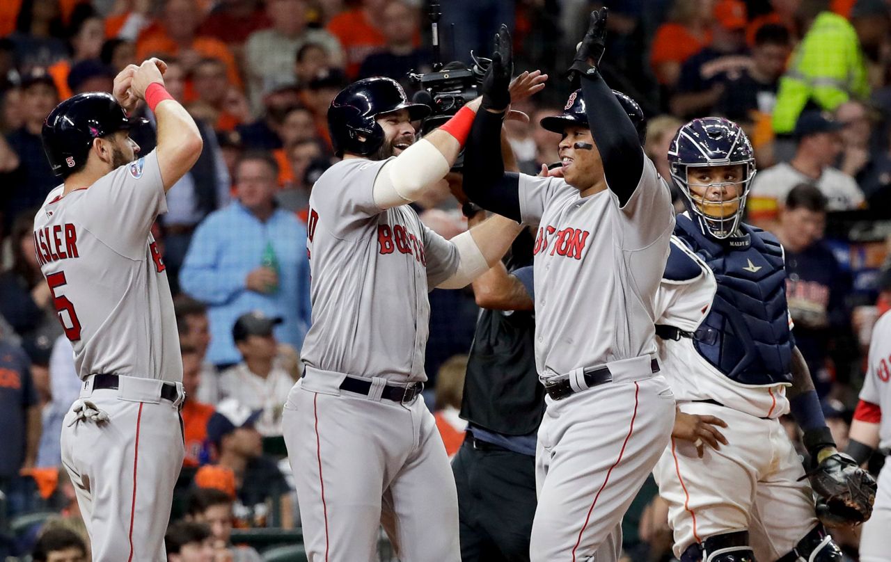 Red Sox finish off Astros in 5 games, head to World Series