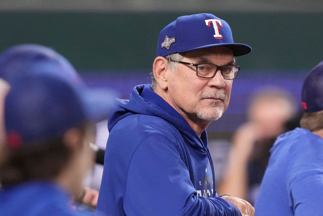 Bruce Bochy is back in the postseason with the Texas Rangers. He missed