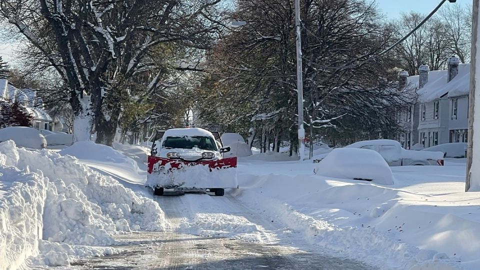 PHOTOS: Record snowstorm buries parts of upstate New York under 6