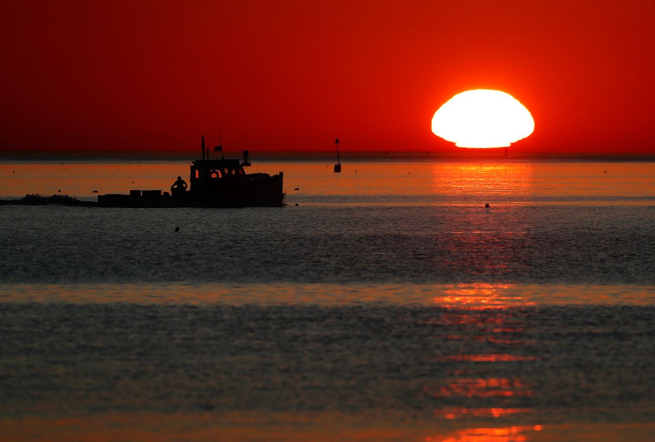 Lobster fishing boat