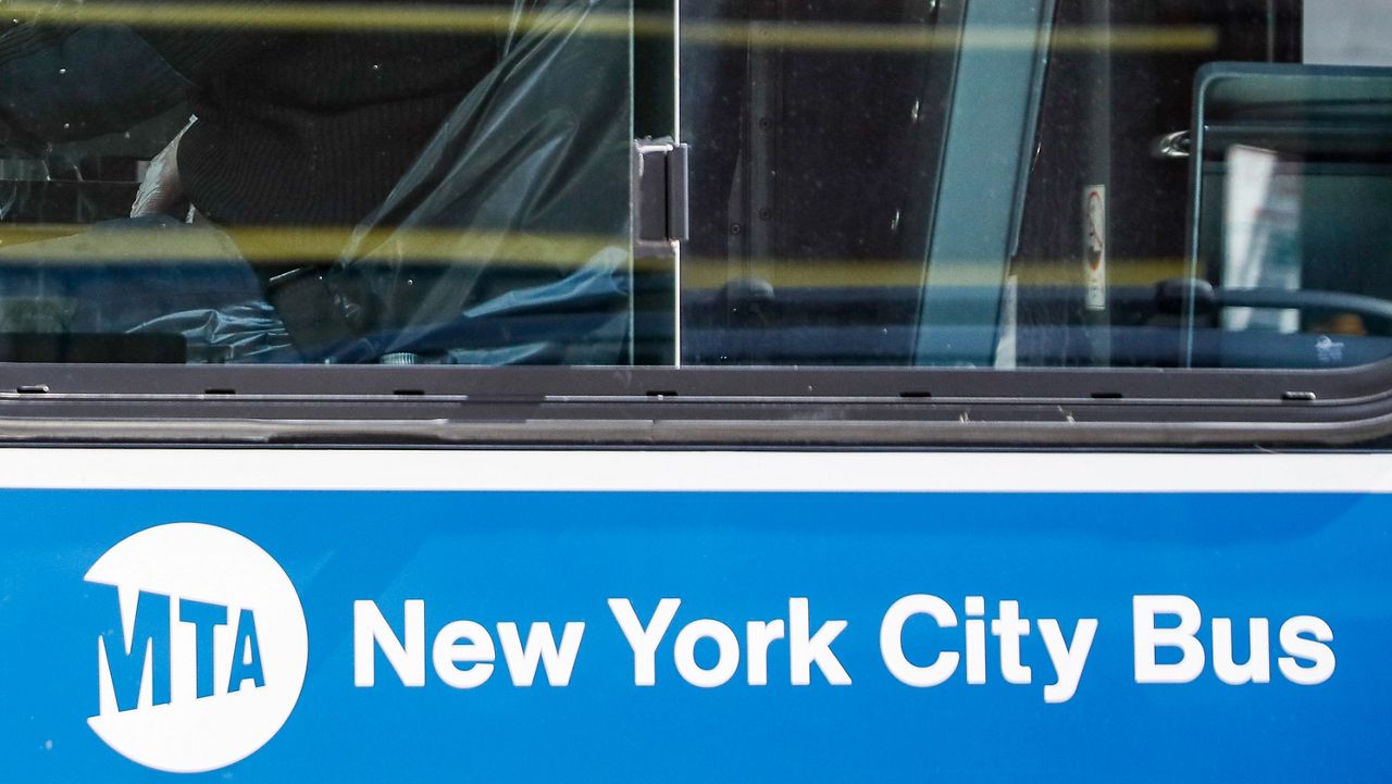 An MTA bus is pictured.