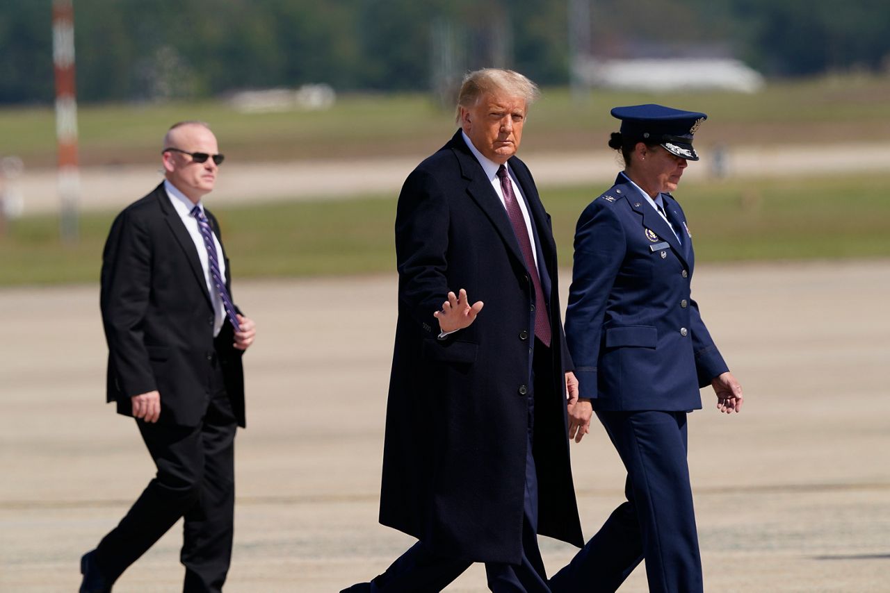 Timeline of Trump's Busy Week
