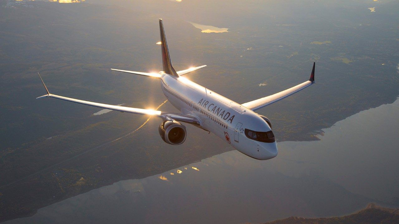 An Air Canada airplane. (Photo: Business Wire)