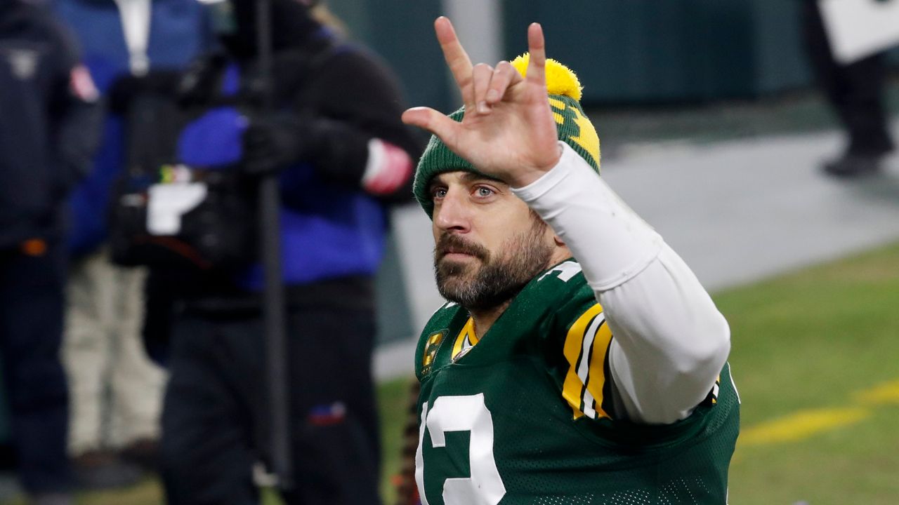 Aaron Rodgers says he will be on the NY Jets next season