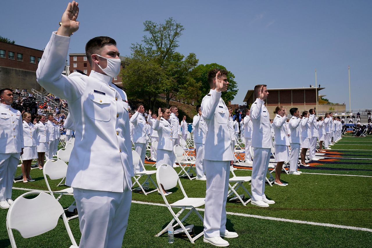 President Biden addresses Coast Guard graduates