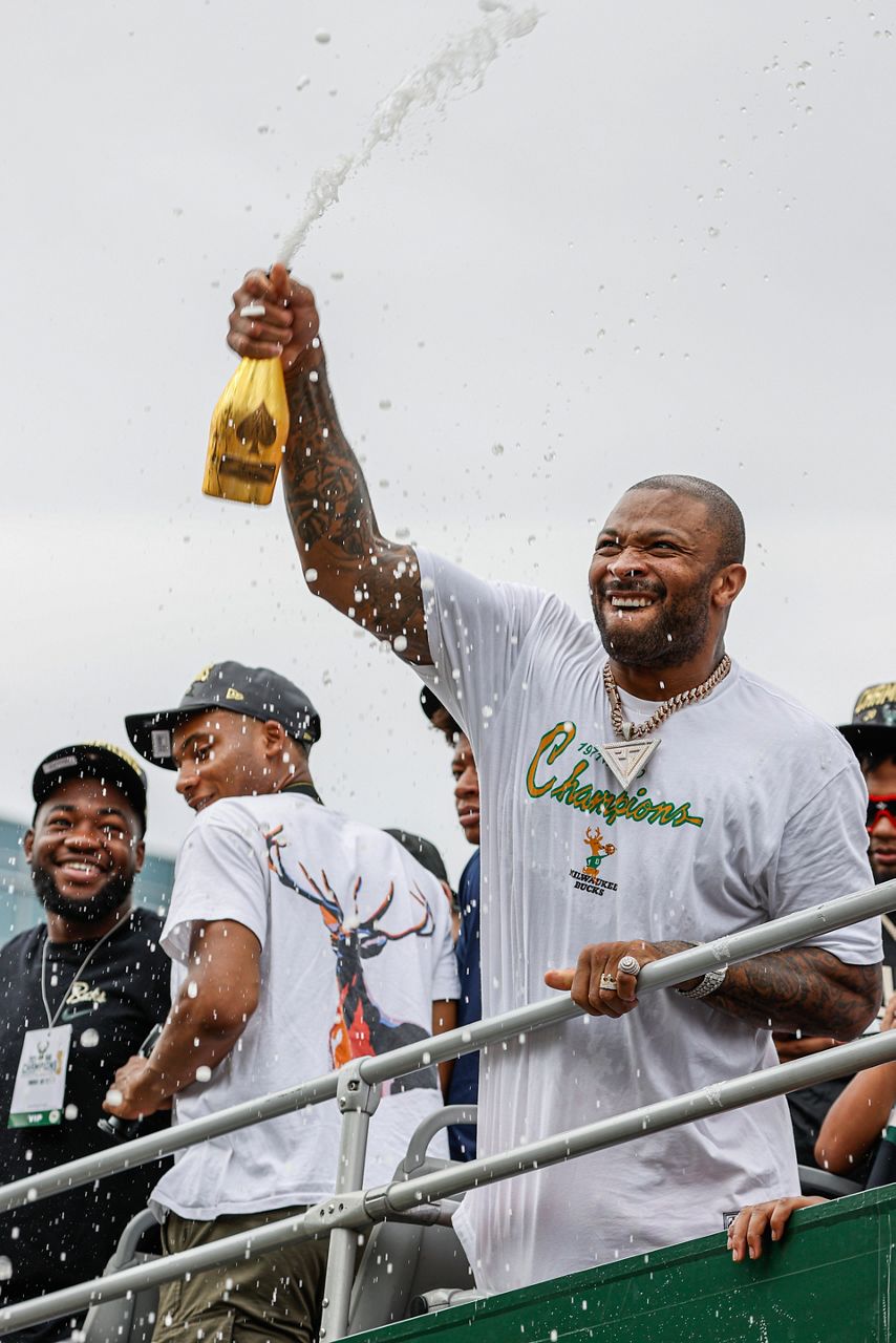 Bucks parade: PJ Tucker earned MVP with the best speech