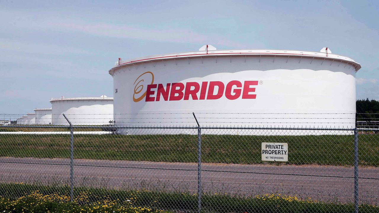 Enbridge tank