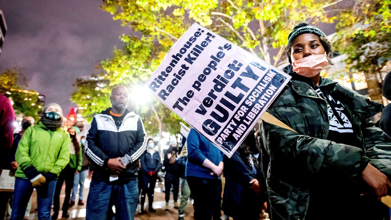 PHOTOS: People around country protest Rittenhouse verdict