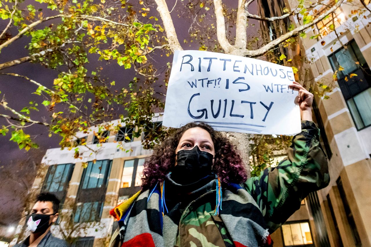 PHOTOS: People around country protest Rittenhouse verdict