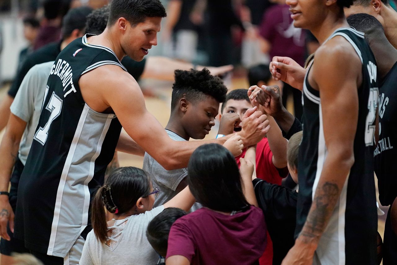 San Antonio Spurs practice jersey