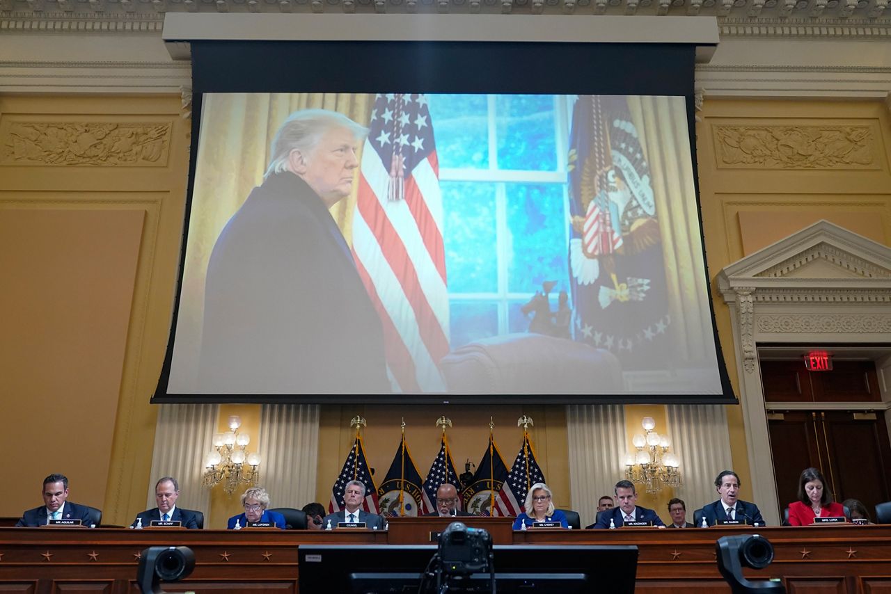 Jan. 6 panel votes to subpoena former President Trump