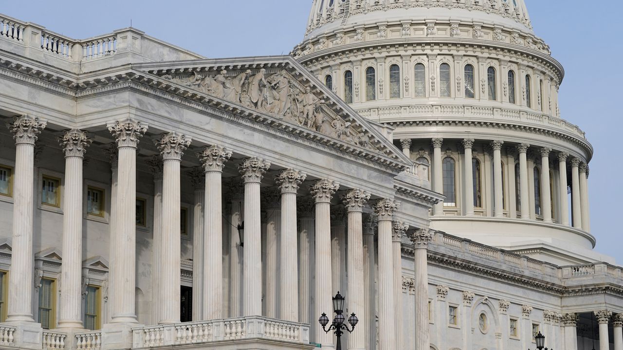 The U.S. House of Representatives and the U.S. Capitol Dome are seen on Capitol Hill in Washington, Wednesday, Jan. 11, 2023. (AP Photo/Patrick Semansky)