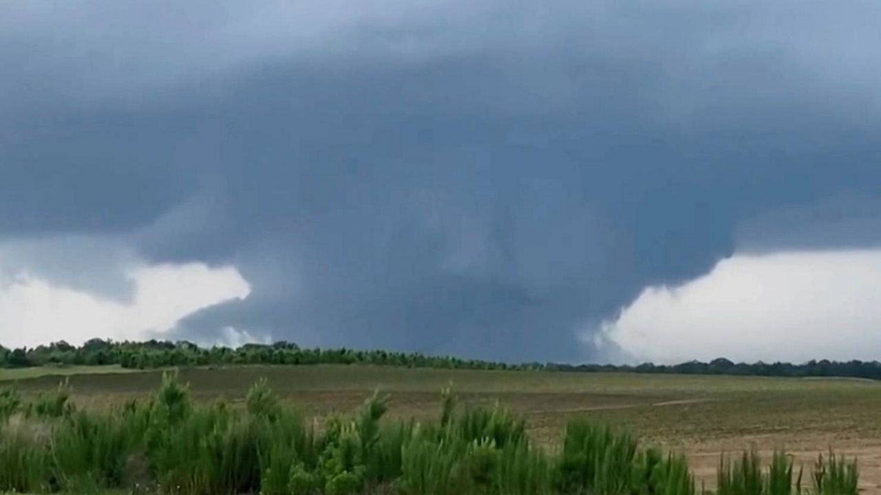 Possible tornadoes cause damage as storms cross U.S. South