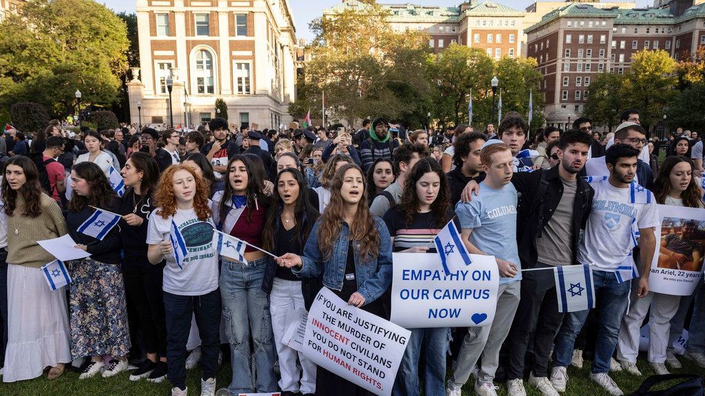 As the death toll rises in the Israel-Hamas war, American colleges have become seats of anguish with many Jewish students calling for strong condemnation after civilian attacks by Hamas while some Muslim students are pressing for recognition of decades of suffering by Palestinians in Gaza. (AP Photo/Yuki Iwamura, File)