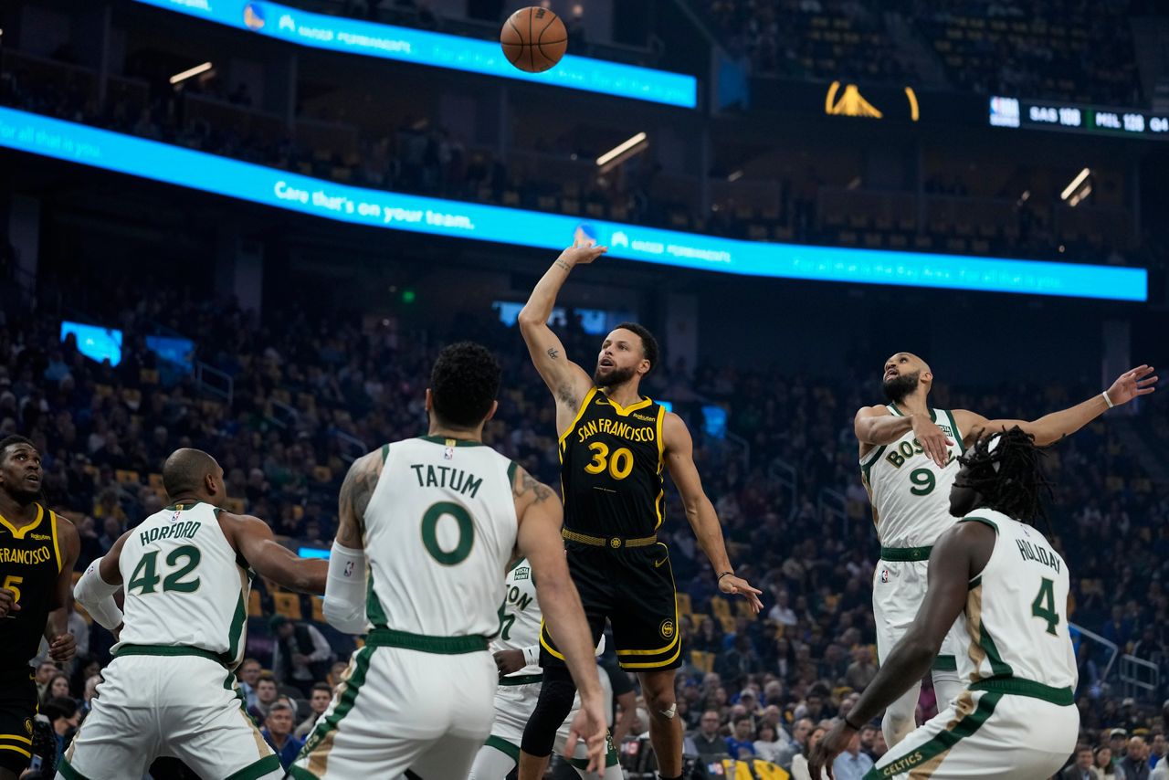 Warriors beat Celtics 132-126 in overtime