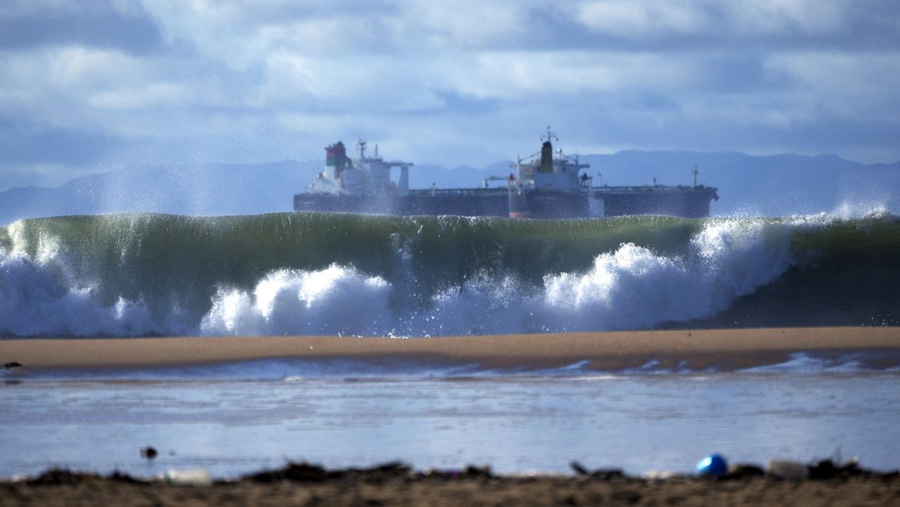 High Surf Advisories remain in some parts of California
