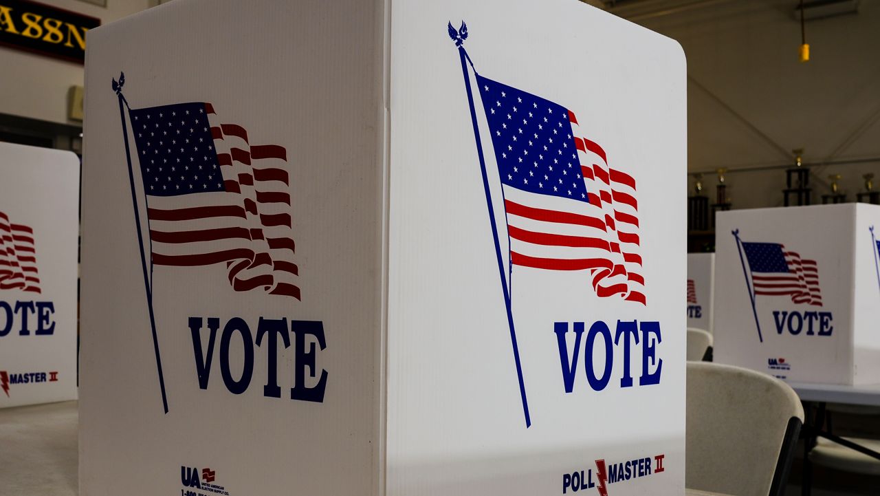 Voting booths file photo (AP Photo/Matt Rourke)