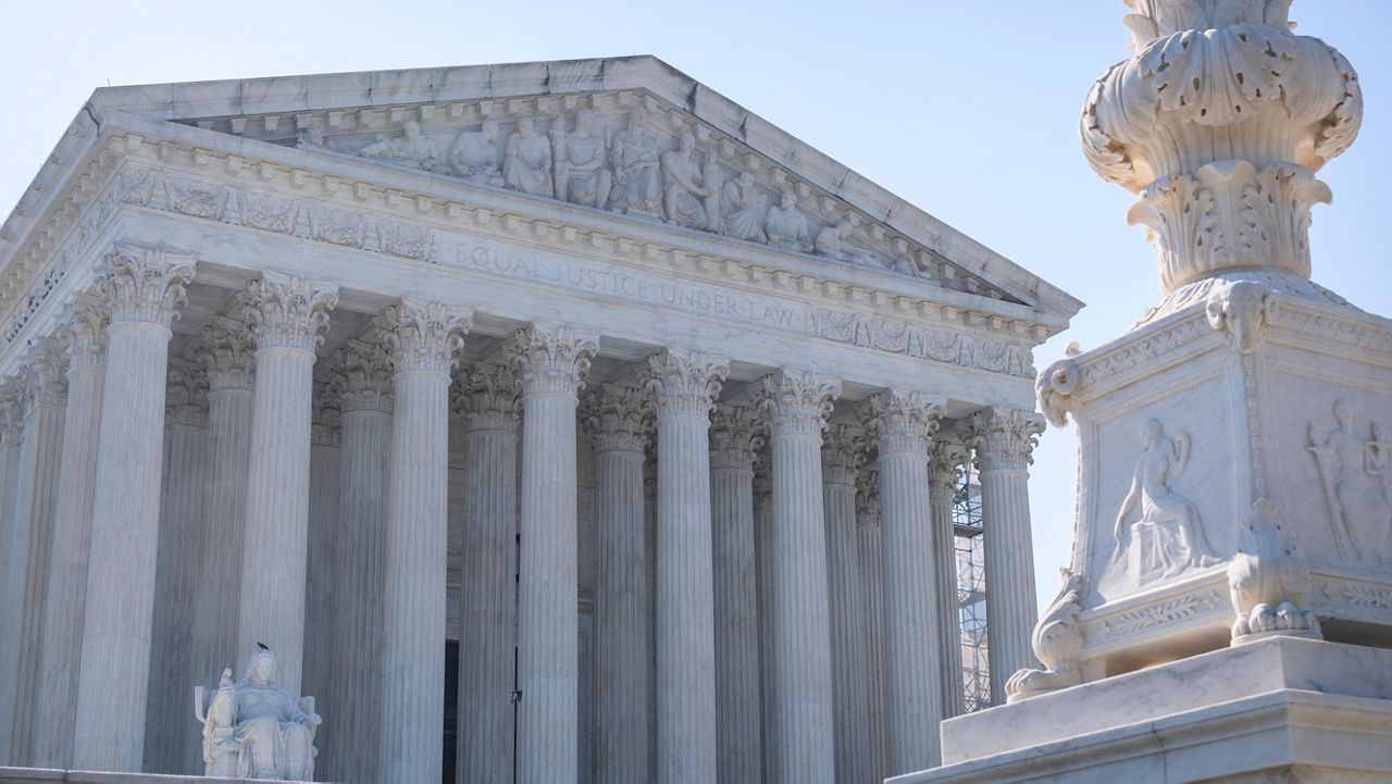 The Supreme Court building is seen on Thursday, June 13, 2024, in Washington. (AP Photo/Mark Schiefelbein)