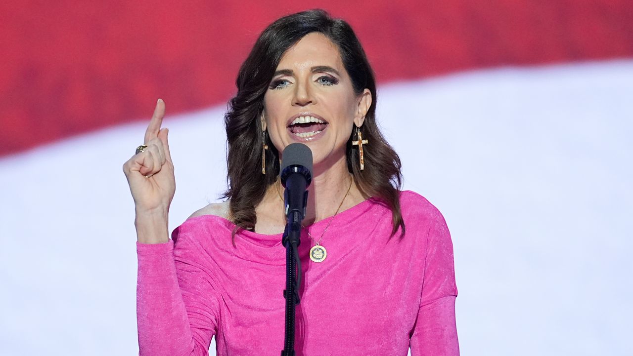 Rep. Nancy Mace, R-S.C., speaks during the Republican National Convention, July 17, 2024, in Milwaukee. (AP Photo/J. Scott Applewhite, File)