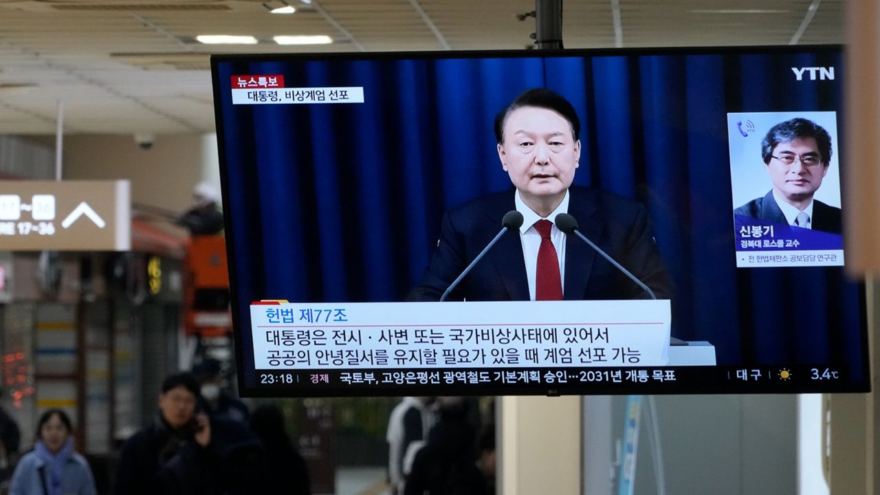 South Korean Lawmakers Move To Impeach President Yoon