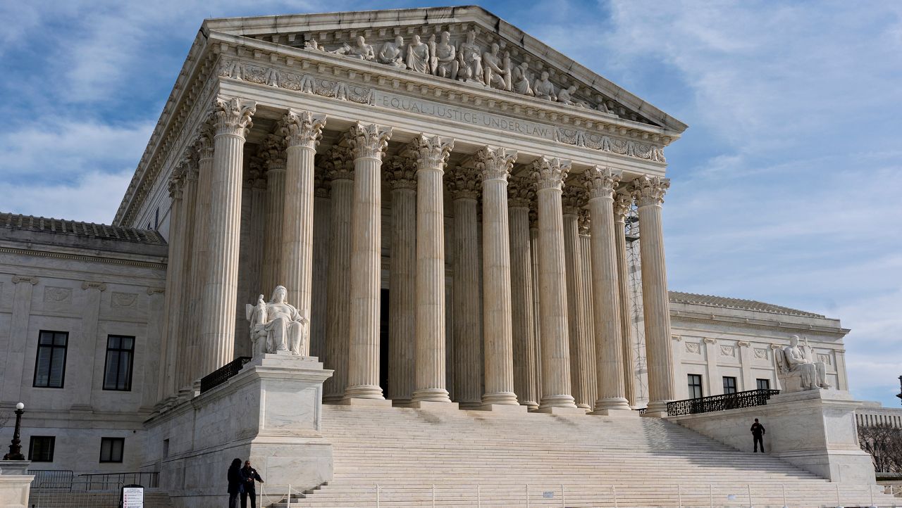 The Supreme Court is seen on Capitol Hill in Washington, Dec. 17, 2024. (AP Photo/J. Scott Applewhite, File)