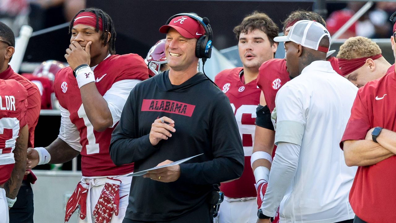 Alabama's Kalen DeBoer dispels Michigan rumors