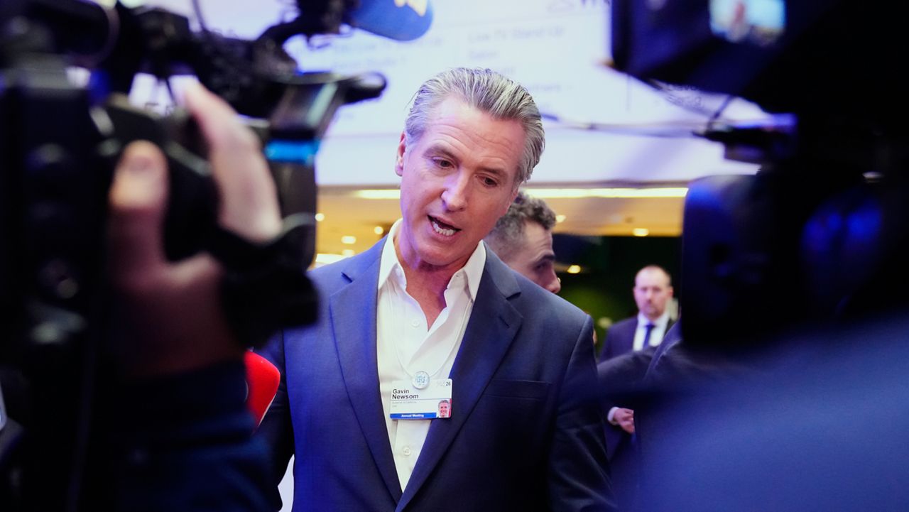 Newsom slams Trump during appearance at World Economic Forum