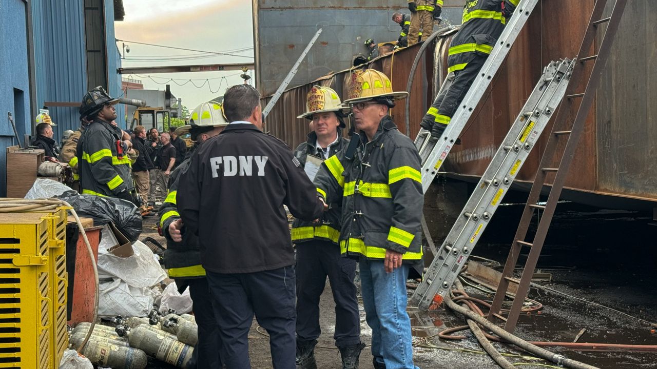 FDNY: Ignited paint vapors sparked Staten Island shipyard explosion