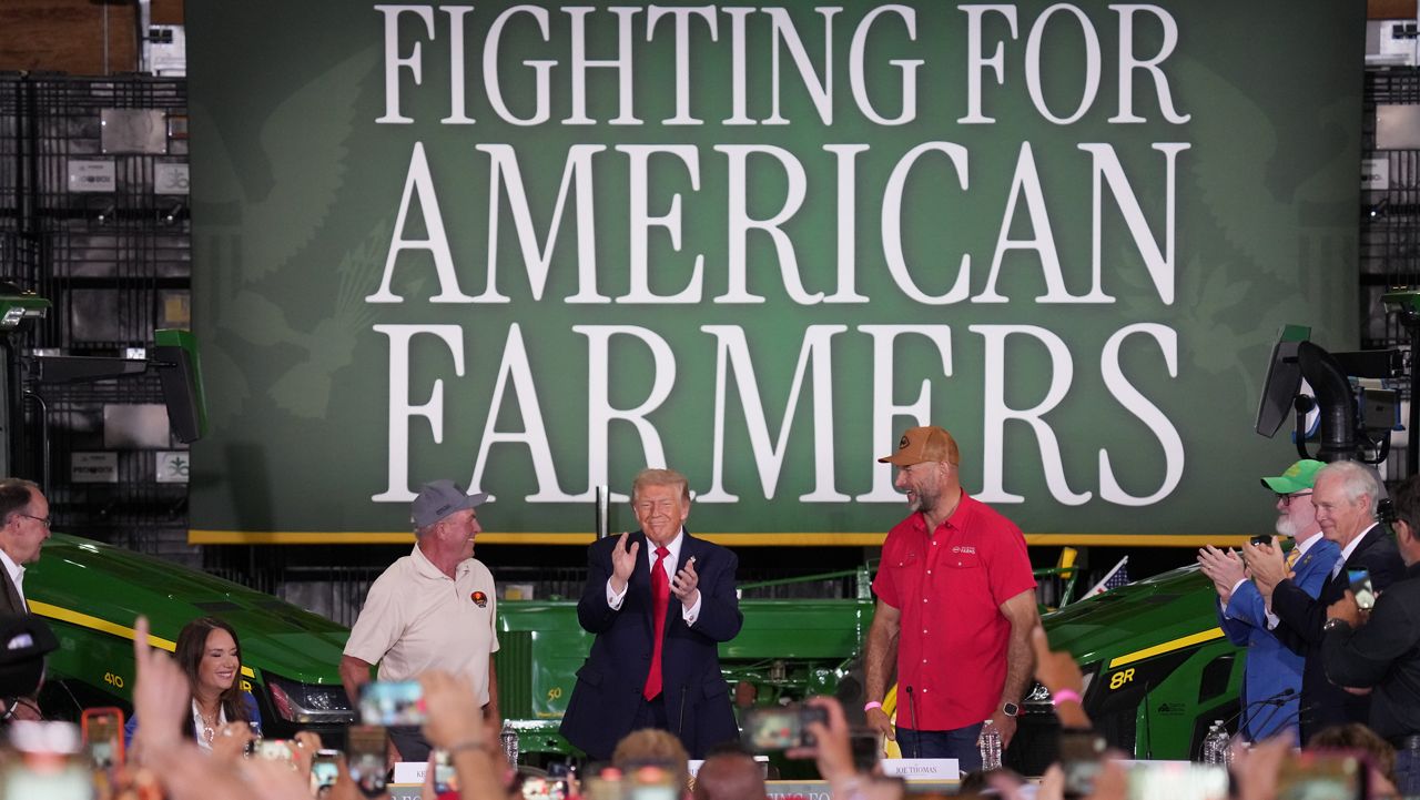 President Trump touts support for Wisconsin farmers