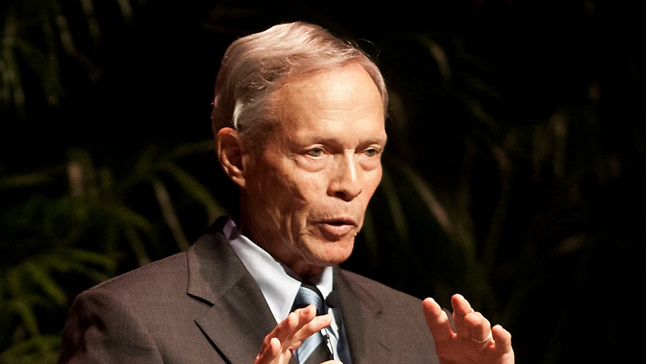 Former Florida Governor Buddy MacKay attends a Florida Law Review lecture series in this 2012 photo. (AP Photo/Phil Sandlin)