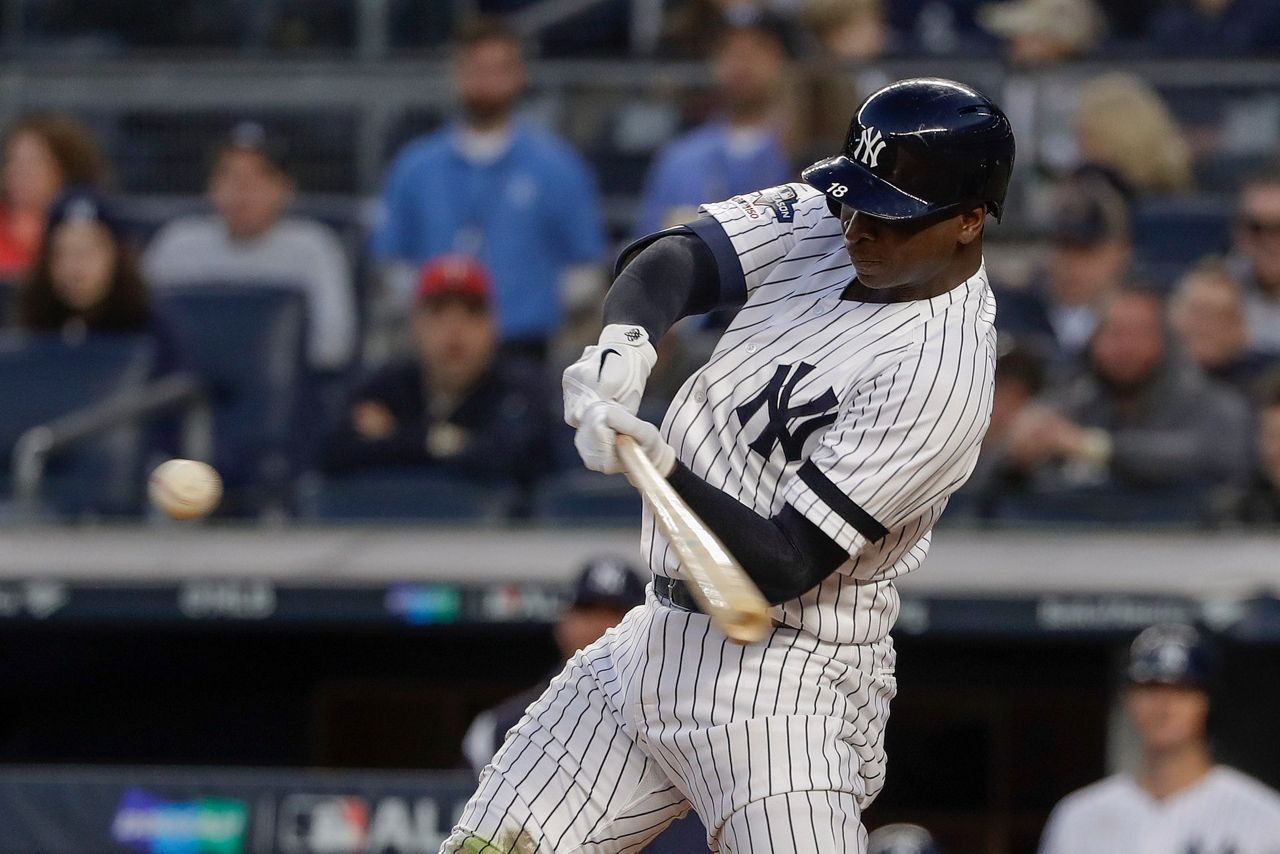 NYY@HOU: Gregorius crushes grand slam to right field 