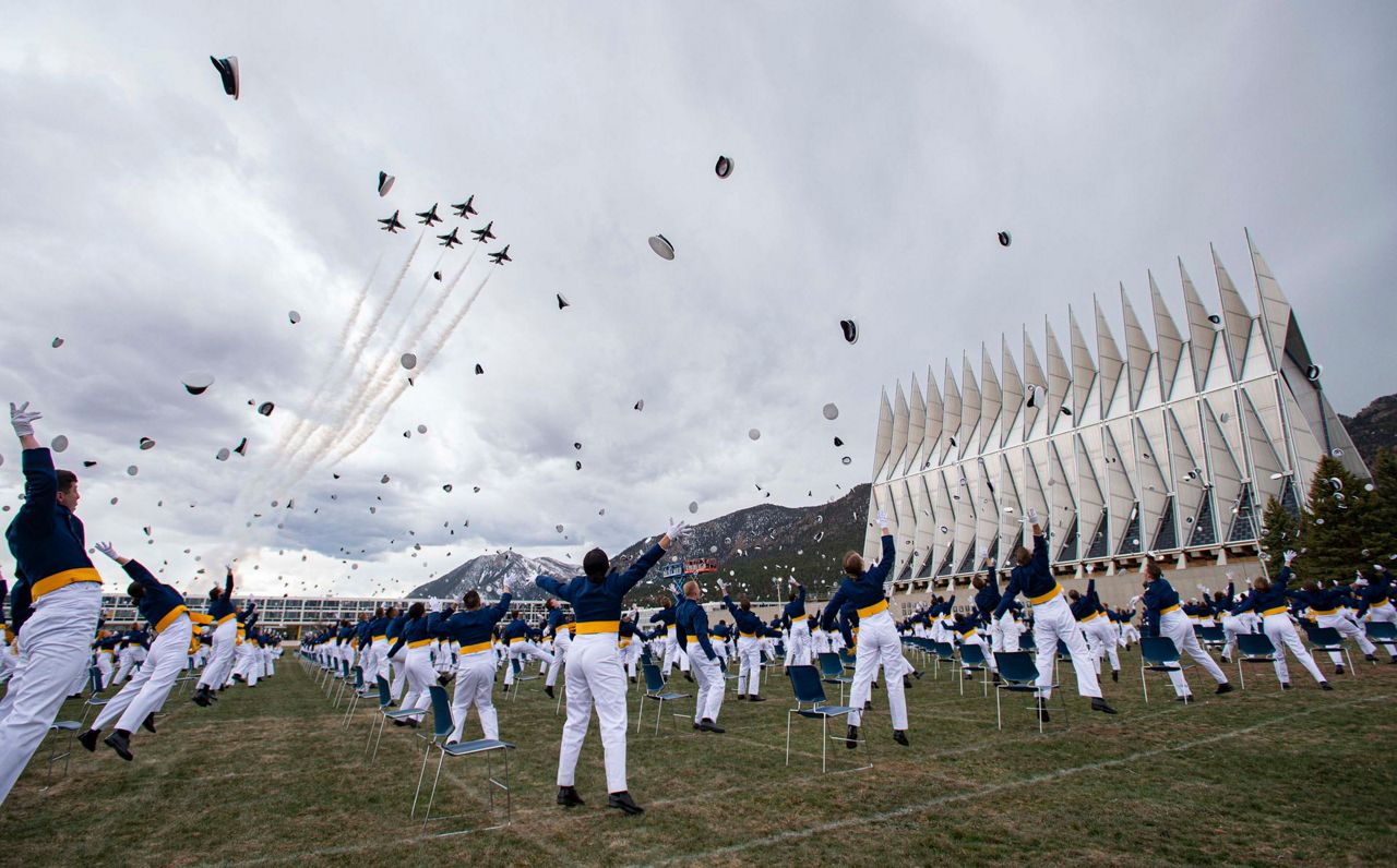 Pence delivering Air Force Academy commencement address