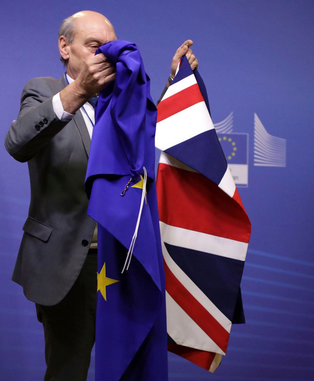 The Latest: Lithuania: Brexit next steps 'up to Britain'1054 x 1280